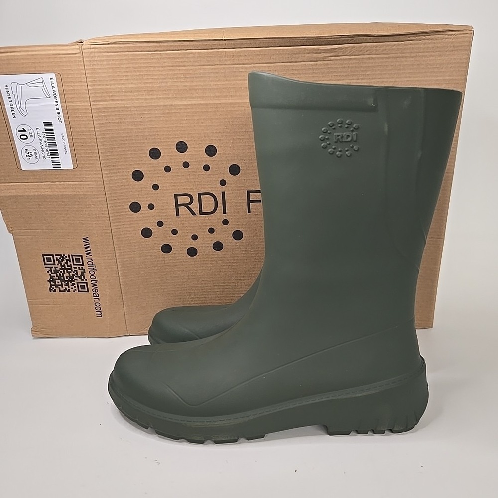 RDI Ella Eva Boot‎ Hunter Green Womens Size 10